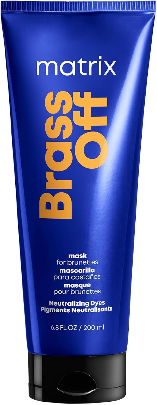 Matrix, Neutralising Mask for Chestnut, Coloured or Natural Hair, Anti-Reflection Copper, Brass Off, 200 ml - Image 1