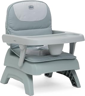 Chicco Bento Rehausseur de Chaise pour Enfants, 6-36 Mois, Siège Repas Rehausseur de Table, Portable, Hauteur Réglable, Plateau Amovible, Fermeture Compacte, Coussin Doux Amovible, Lavable en Machine - Image 1