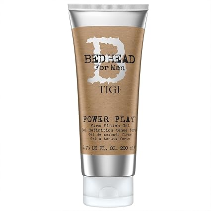Bed Head for Men by TIGI Power Play Strong Hold Gel 200ml - Image 1