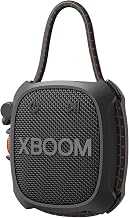 LG Enceinte Bluetooth puissante Portable, Mini Enceinte Bluetooth Lumineuse, XBOOM, Portable et légère, résistante à l'eau et à la poussière, DXG2T - Image 1