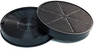 2 x Activated Carbon Filter Compatible with Bosch, Siemens, Neff LZ55651, LZ55650, DHZ5316 for Recirculation - Image 1