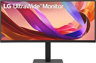 UltraWide 34U650A-B Ultra Wide 34 inch PC Screen - IPS Panel QHD (3440 x 1440), 5ms GtG 100Hz, HDR 10, DCI-P3 99% (CIE1931), PBP, PIP, HDMI, Display Port 1.4 - Image 1