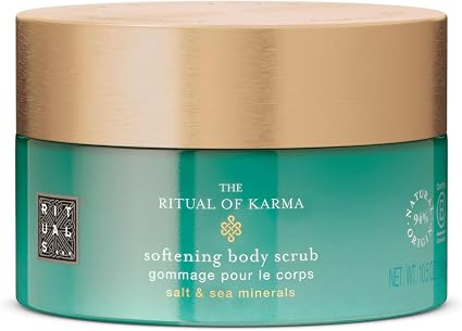 The Ritual of Karma Softening Body Scrub by Rituals for Unisex - 10.5 oz Scrub - Image 1