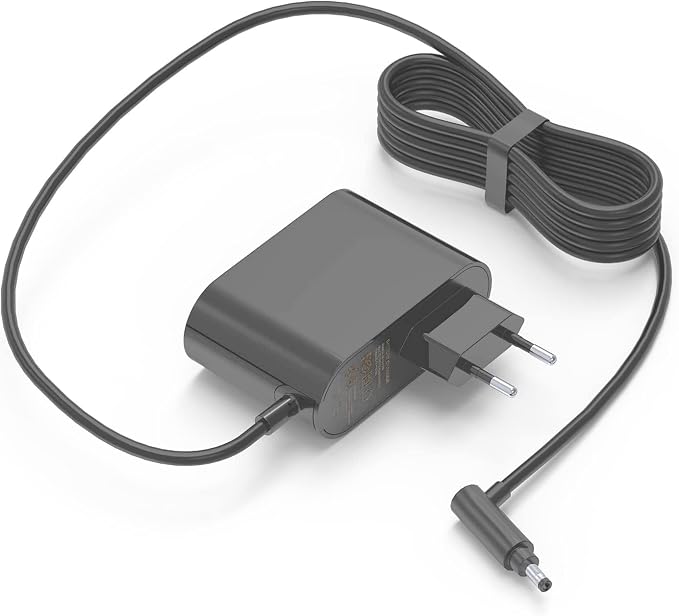 Chargeur 30.45V Alimentation Compatible avec Dyson V10 V11 V12 V15 SV12 SV14 SV15 SV16 SV20 SV22 Cyclone Absolute Animal Motorhead Aspirateur 217160-03 969350-03 Adaptateur Charger Câble 1.8m - Image 1