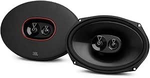 JBL Club 964M Car Speaker 6×9 Inch 3 Way Coaxial 85W RMS 255W Peak 3 Ohm 93dB Cone Plus One Tweeter Silk Dome and UV Resistant Polypropylene Structure for Clear and Powerful Sound in the Car - Image 1