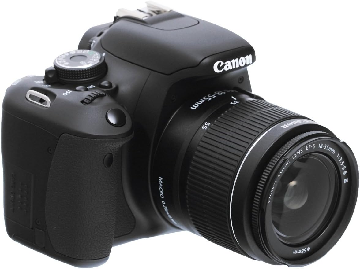 Appareil photo numérique SLR Canon EOS 600D (18 mégapixels, 7,6 cm, écran pivotant, Full HD) - Image 1