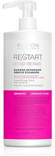 Revlon Professional Re/start Bond Repair Shampoing Doux sans sulfates | Réparation Intense des Cheveux Abîmés | Vegan | Équilibre le Cuir Chevelu – 250ml - Image 1