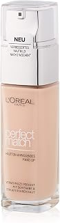 L'Oréal Paris Liquid Foundation with Hyaluron and Aloe Vera - Perfect Makeup - N°0.5.R/0.5.C - Porcelain Rose - 30 ml - Image 1