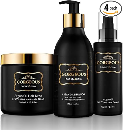 MOROCCAN OIL HAIR SHAMPOOO/OIL/RESTORATIVE MASK TREATMENT Argan oil - Image 1