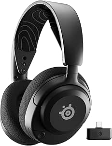 SteelSeries Arctis Nova 5 Multi-System Wireless Gaming Headset - Magnetic Neodymium Speakers - 100+ Audio Profiles - 60h Battery - 2.4GHz/BT - ClearCast Gen 2.X Mic - PS4/5, PC, Switch, Mobile - Image 1
