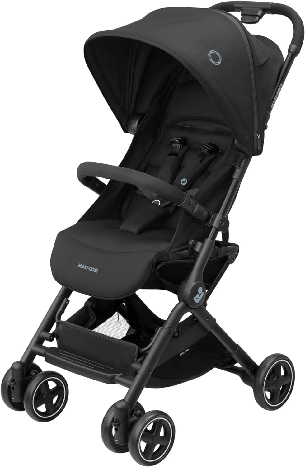Maxi-Cosi Lara², Poussette Canne, 0-4 ans, 0-22 kg, Poussette Bebe Légère et Compacte, 3 Positions d'Inclinaison, Position Allongée, Pliage Automatique, Bandoulière, Essential Black - Image 1