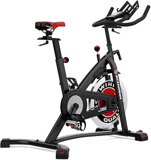 Schwinn Fitness 700IC Vélo de Cycling Indoor – Vélo d’Appartement Silencieux avec Volant 18 kg, Résistance Infinie, Console LCD, Pédales SPD, Sans Abonnement - Image 1