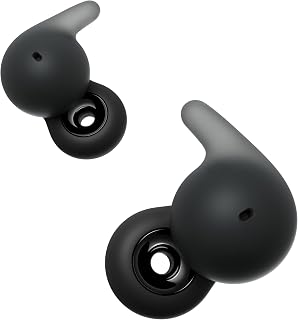 LinkBuds Open Wireless Bluetooth Earphones - Transparent Sound, Comfortable, 4.8g, High Sound Quality, IPX4, Multipoint Connection, 22H Battery, iOS and Android - Black - Image 1