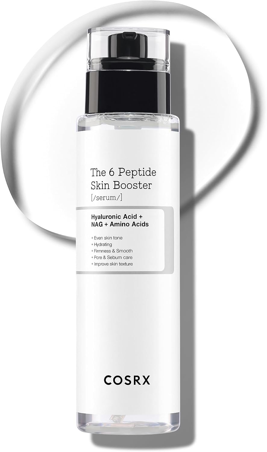 COSRX 6 Peptide Collagen Booster Toner Serum, Essence Faciale Boostant le Renouvellement Cutané, Niacinamide & Acide Hyaluronique pour tous types de peau, Soin de la Peau Coréen 150 ml (Lot de 1) - Image 1