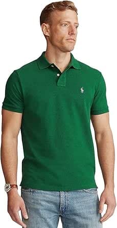 Ralph Lauren Men's Forest Green Polo Shirt