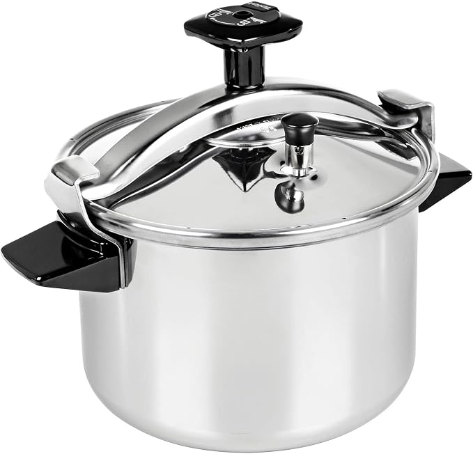 Seb Pressure cooker 10 L, 7-10 people, stainless steel pressure cooker, all heat sources including induction, Made in France, Authentic P0531600 - Image 1