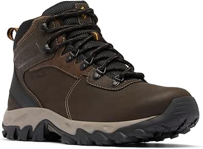 Columbia Men's Newton Ridge Plus 2 WP Hiking & Trekking Boots, Cordovan Squash, 43.5 EU