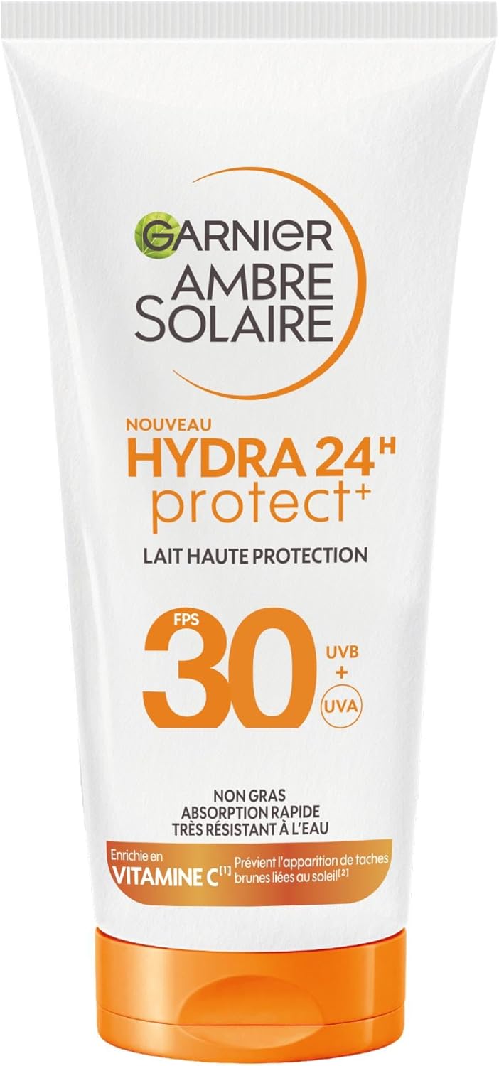 Garnier Ambre Solaire Hydra Protect 24H Lait Protecteur Visage & Corps SPF30 50mL - Image 1