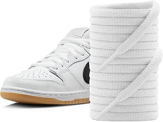 Flat Oval Shoelaces for Nike Dunk SB Low Retro, Premium 8mm Shoelace for Basketball Sneakers and Shoes - Image 1