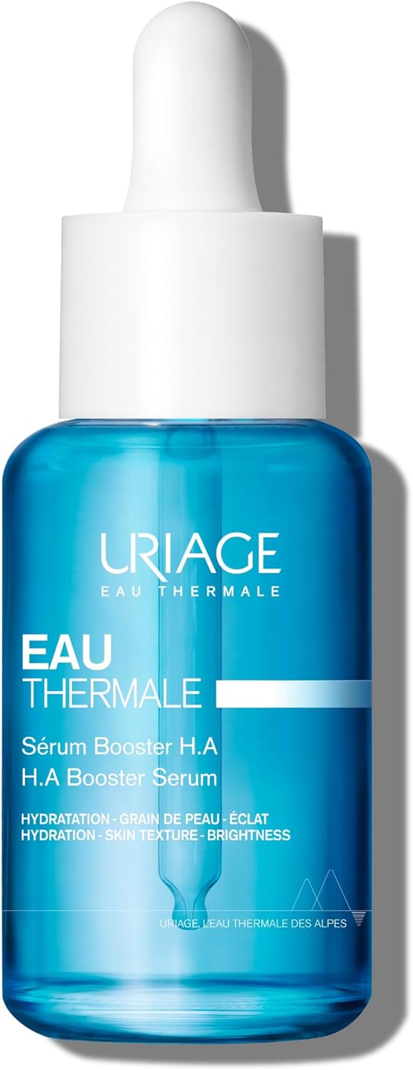 Uriage Eau Thermale Sérum Hydratant Booster avec 1.5% Acide Hyaluronique Pur & Naturel - 86% Peau Repulpée - Effet peau de Pêche - Texture Fraîche & Légère - Non Comédogène - 30ml - Image 1