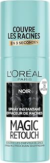 L'ORÉAL PARIS - Instant Root & White Hair Corrector Spray - Men & Women - Magic Retouch - Black - 75ml - Image 1