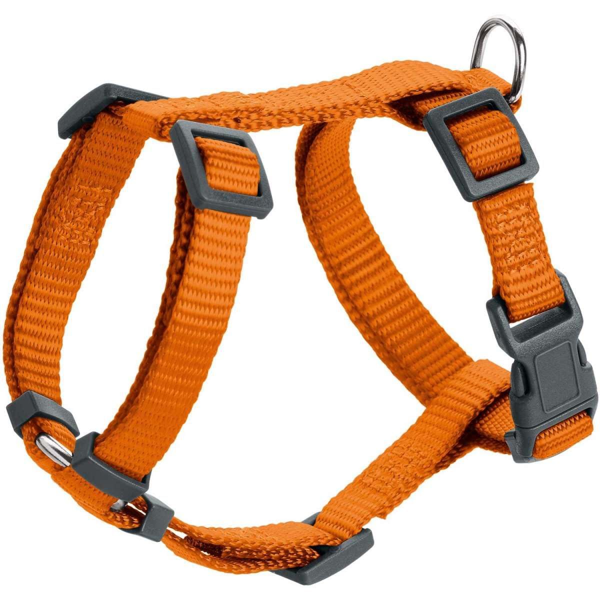 Hunter London Vario Rapid Harness - Orange - Size 41-70/S - Adjustable in 4 Positions - with Safety Closure - Soft and Flexible - Tear-resistant and Quick Drying - Lightweight and Easy to Clean - Image 1