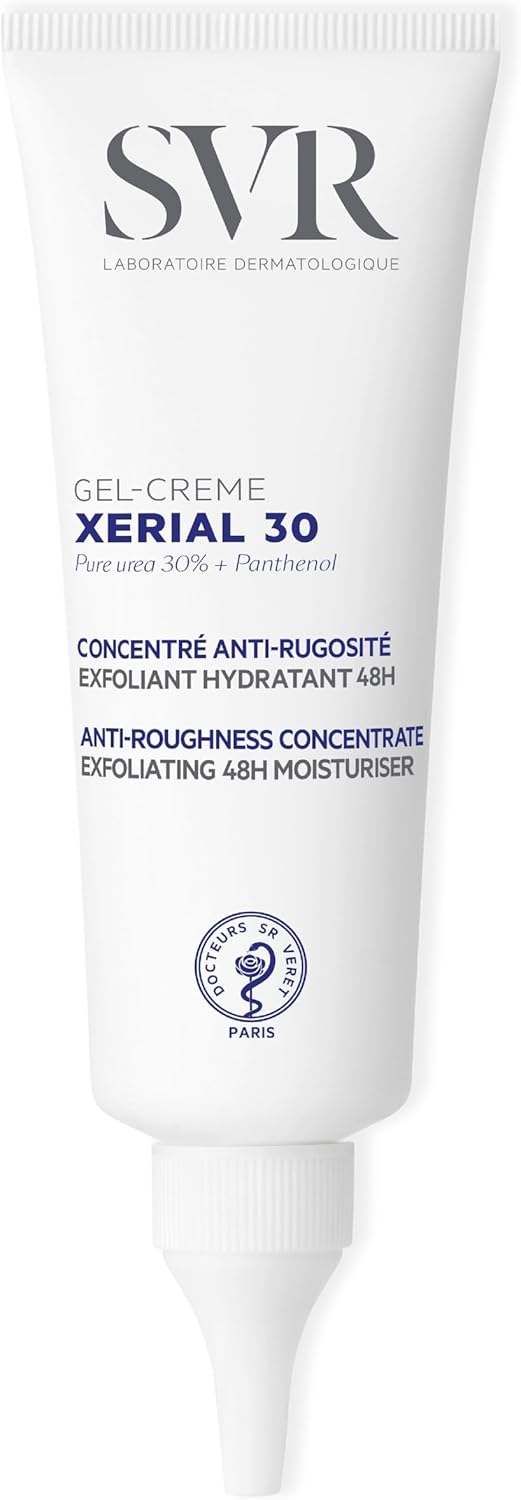 SVR - Xérial 30 Gel-Crème - Soin exfoliant et hydratant 48H - Pour peaux très sèches, rugueuses et épaissies - Urée pure 30%, panthénol, acides aminés - 75 ml - Image 1