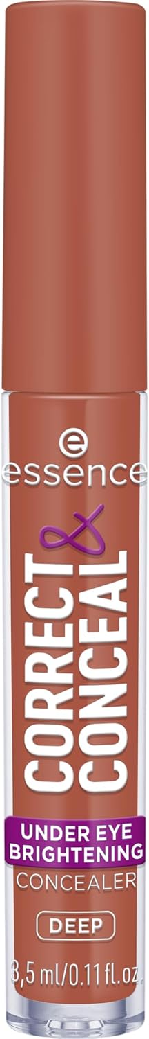 Essence Cosmetics Correct et Conceal Under Eye Brightening Concealer Anti-Cernes, Éclaircissant, Correction des Couleurs, Naturel 3.5 ml - Image 1