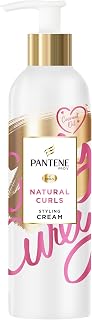 Pantene Curl Cream, Après-shampoing sans rinçage à l'huile de noix de coco, 235 ml, spray de protection thermique pour coiffage - Image 1