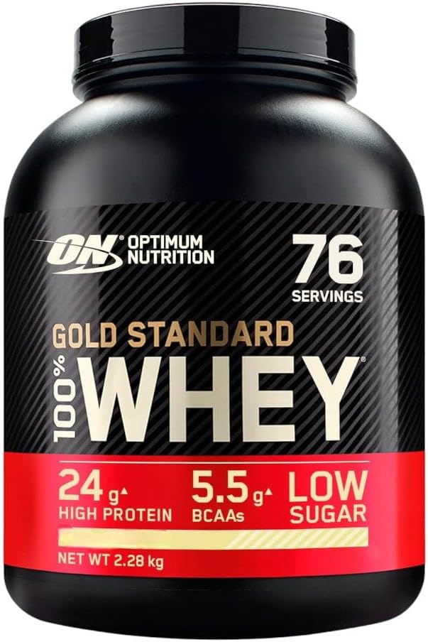 Optimum Nutrition 100% Gold Standard Small Milk 2270 G, Banana - Image 1