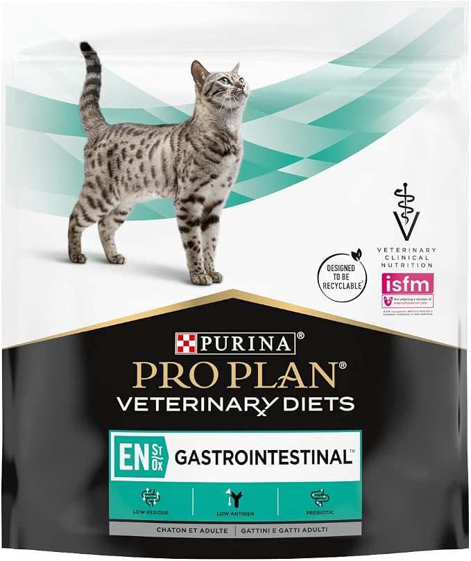PRO PLAN VETERINARY DIETS IN Gastrointestinal | 400g | Complete dietary food for cats and kittens | Can help with intestinal absorption disorders - Image 1
