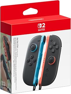 Nintendo Paire de manettes Joy-Con 2 gauche bleu clair & droite rouge clair Switch 2 - Image 1