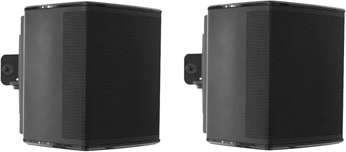 Wall Mount for Bose Virtually Invisible 300 Wireless Surround Speakers, Black (Pack of 2) - Image 1