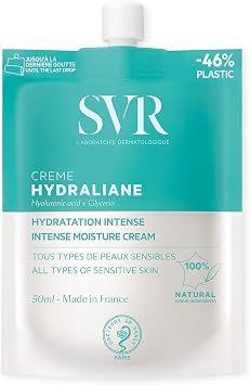 SVR – Hydraliane Crème Light – 24h moisturising care – Soothes, softens and protects – For normal to combined, even sensitive skin – Hyaluronic Acid, Glycerin, Chamomile – 50 ml - Image 1