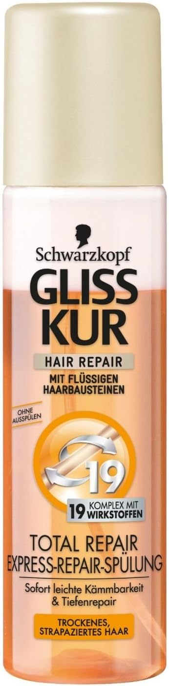 SchwarzKopf Gliss Kur Hair Repair Spray for Dry and Damaged Hair 200 ml - Image 1