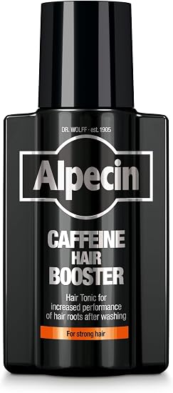 Alpecin Coffein Hair Booster - 1 x 200 ml - Hair Toner to Increase Hair Root Performance After Washing - Image 1
