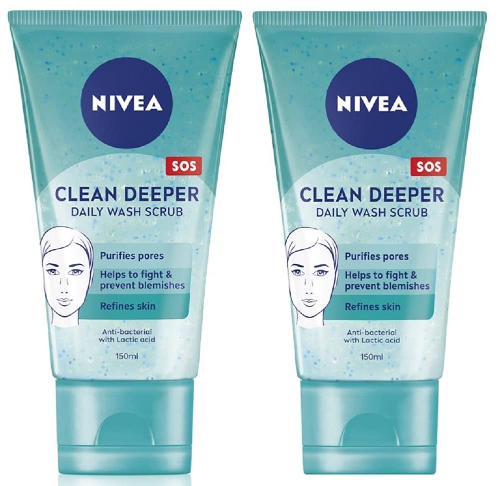 NIVEA 81963 Anti-Blemish Facial Cleansing Gel, Deep Cleanser, 150 ml - Image 1