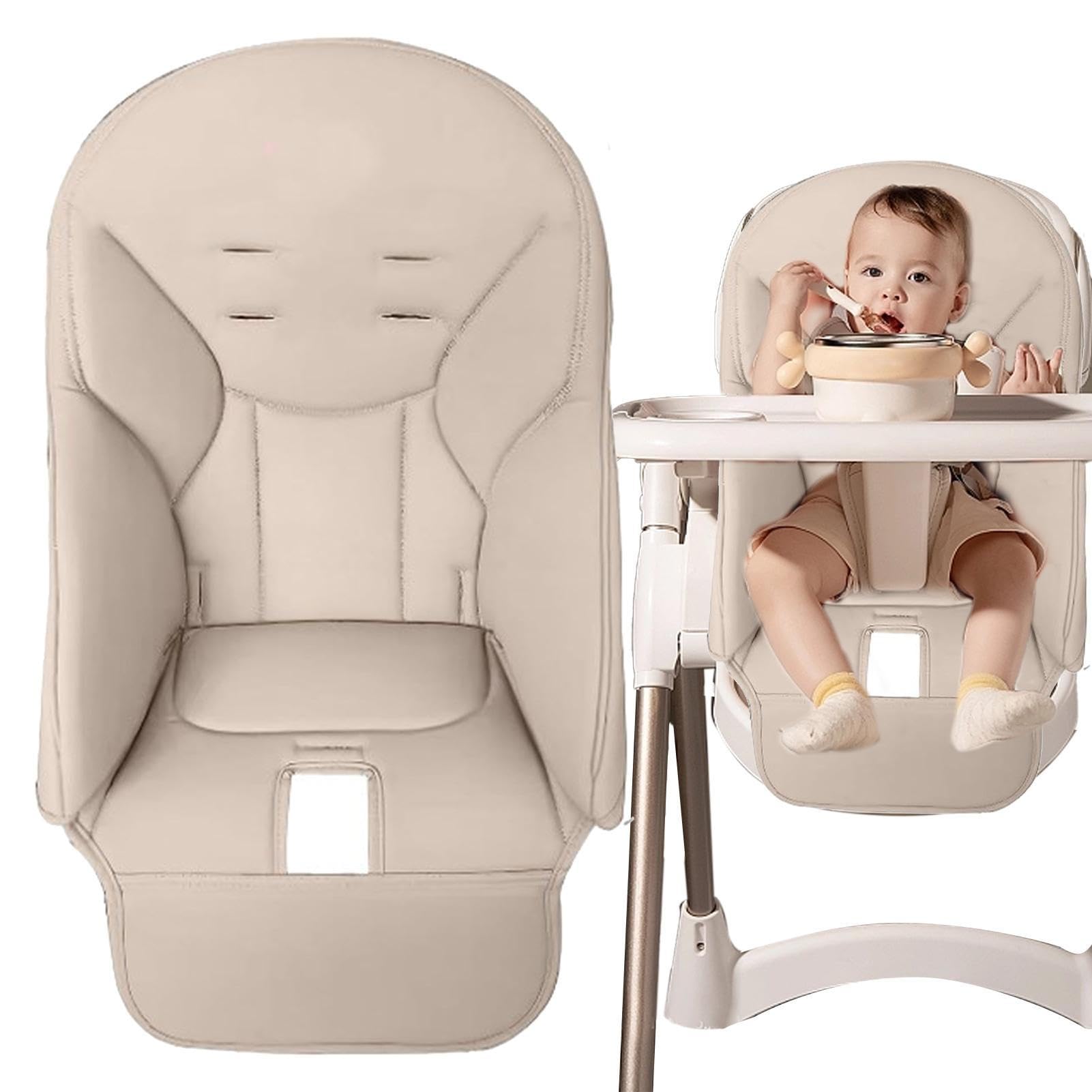 Kaxenig Baby High Chair Cover Dining Chair for Baby Chair in PU Leather | Soft Seat Cover with Padding Siesta Zero3, Peg Perego, Etc - Image 1