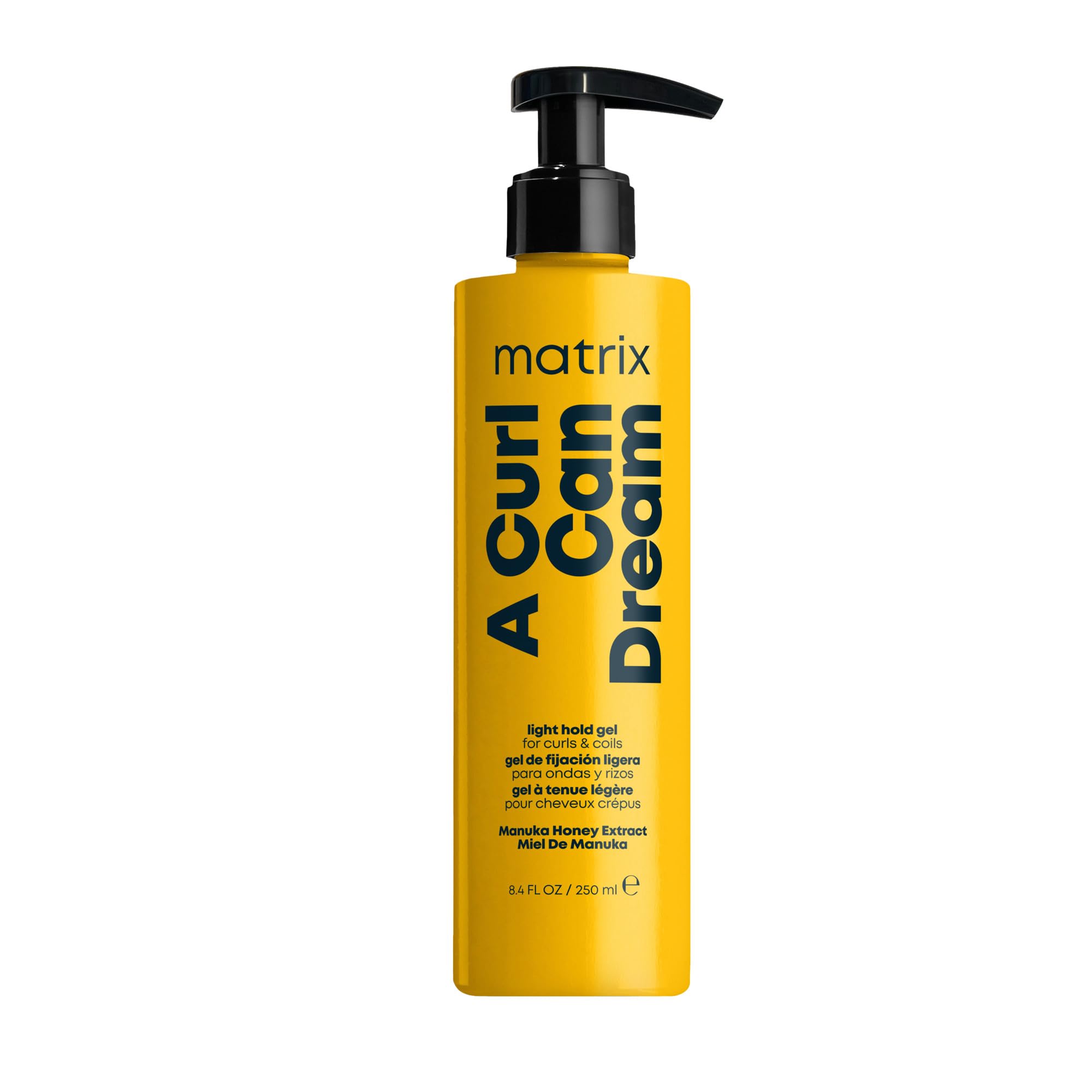 Matrix, Styling Gel for Curly, Curly & Kinky Hair, Curl Definition, Manuka Honey Extract, Total Results, A Curl Can Dream - Image 1