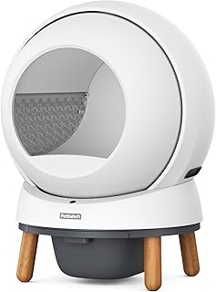 PetSafe - ScoopFree SmartSpin Litière Autonettoyante - Contrôle Avancé des Odeurs & Suivi de la Santé - Contrôle par Application - Compatible avec Toute Litière - Image 1