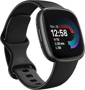 Google Fitbit Versa 4 Sport Smart Watch with Built-in GPS and Up to 6 Days Battery Life - Compatible with Android and iOS - Image 1