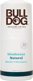 Bulldog Skincare Original Déodorant Bille pour Hommes, Menthe Et Eucalyptus, Déodorant Naturel pour Homme, 75 ml - Image 1
