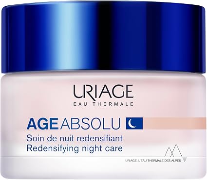 Uriage Age Absolu Firming Night Mask - Retinol, Hyaluronic Acid, Shea Butter - Procollagen Booster x6 - Wrinkles, Loosening - Volume & Hydration - Exclusive Anti-Aging Patent - 50 ml - Image 1
