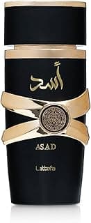 Lattafa Asad Parfum de luxe longue durée Parfum rafraîchissant Oud et Musc 100 ml Unisexe 100.0 g