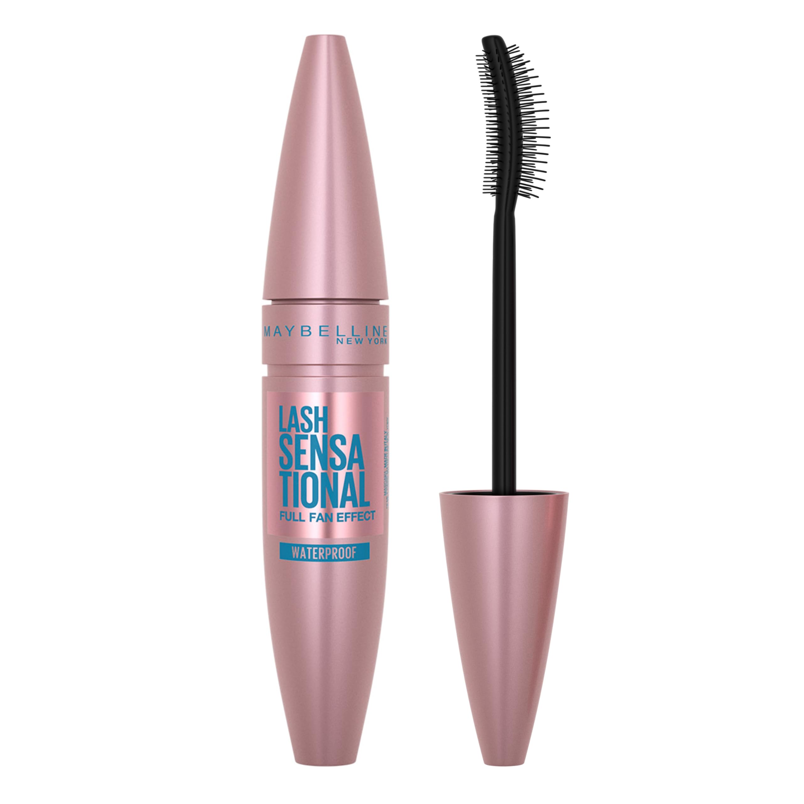 Maybelline Lash Sensational Full Fan Effect Mascara Black Waterproof 10ml - Image 1