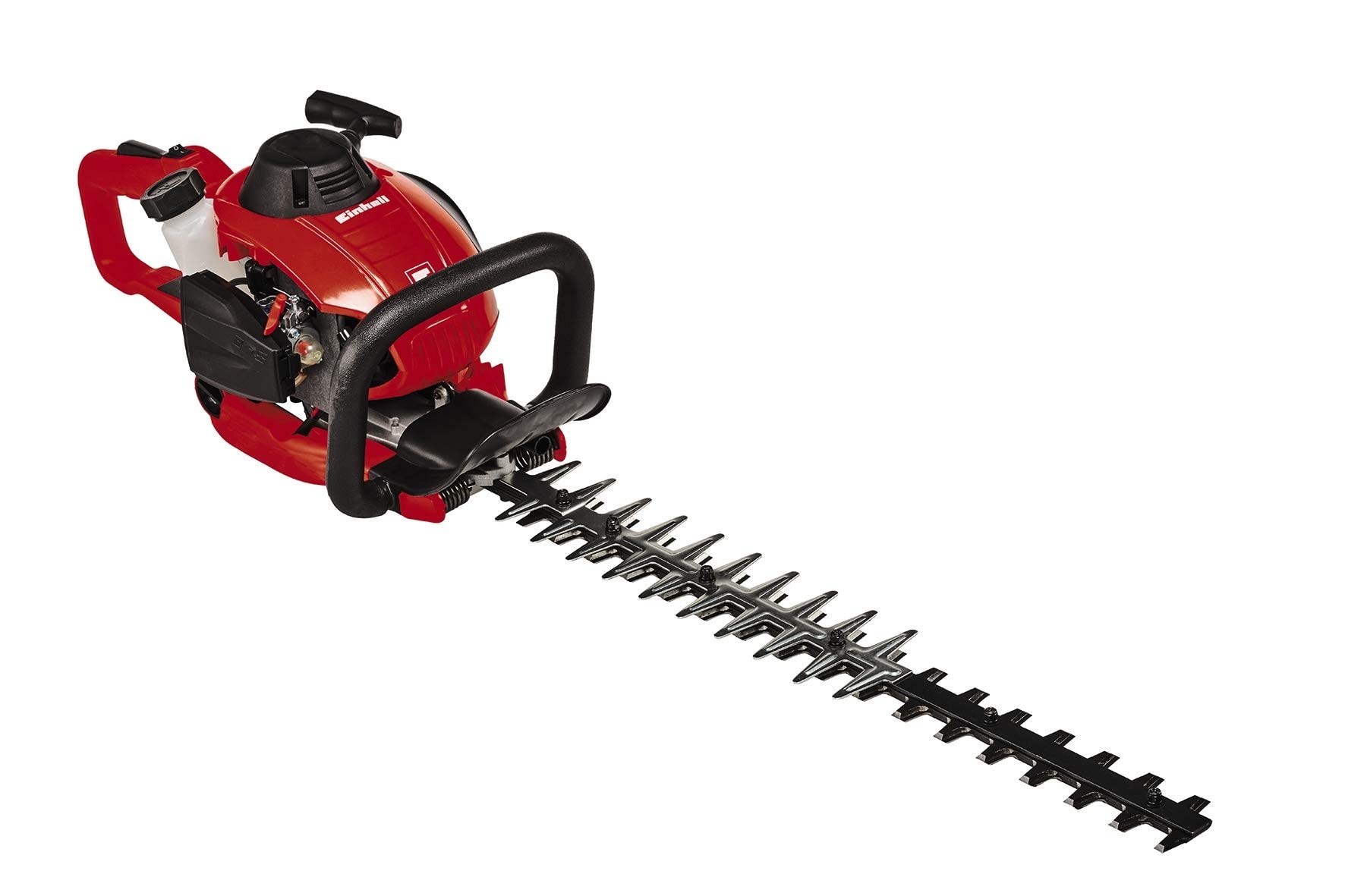 Einhell Thermal Hedge Trimmer GE-PH 2555 A (2-Stroke Engine with Low Vibration, Fuel Tank 330 ML, Cutting Length 55 Cm, AutoChoke System and Primer Primer") - Image 1