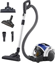 LG VK8506NHAC Aspirateur sans sac, 650 W, compresseur, turbocyclonique, tube télescopique, 1,2 L x 3, puissance variable, animaux de compagnie, brosse 2 en 1 - Image 1