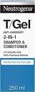 Neutrogena T/Gel 2 en 1 Shampooing et après-shampoing anti-pelliculaire - Agit sur les pellicules dès la première application - 250ml - Image 1