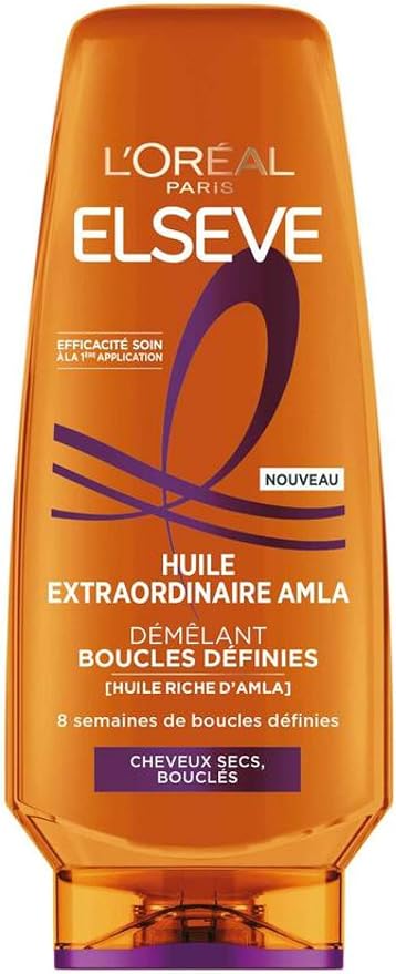 L'Oreal Paris Elseve Huile Extraordinaire Amla Detangling Conditioner Defined Curls 200ml - Image 1