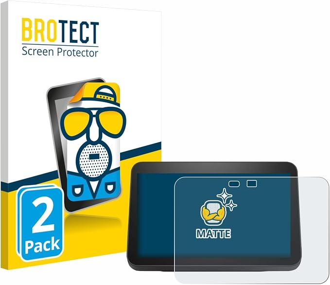 brotect Protection Ecran Anti-Reflet pour Amazon Echo Show 8 2023 (3ème Gen.) (2 Pièces) - Film Mat - Image 1
